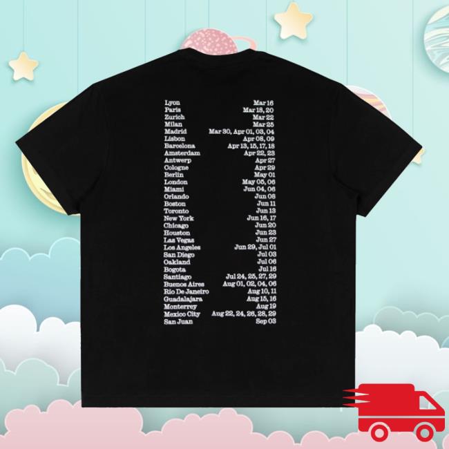 Rosalia Store Merch Hot For God Black Shirt