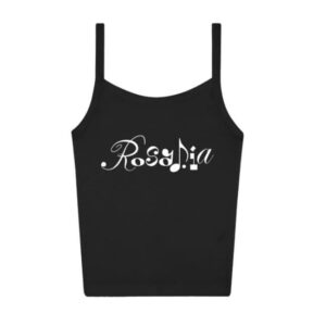 Rosalia Store Merch Lux Logo Tank - Black