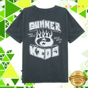 Twojeys Merch Shop Store Summer Kids Black Tee