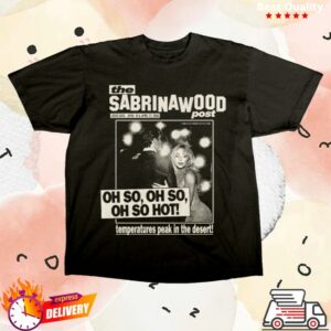 Sabrina Carpenter Merch Store Sabrinawood Post T-Shirt