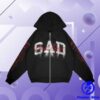 Sad Boyz Store Merch Thorn Zip Up
