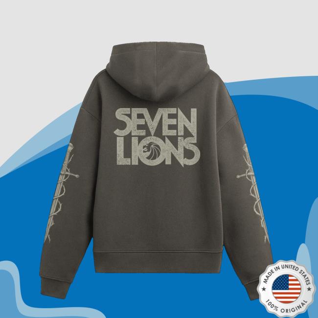 Seven Lions Store Merch Seven Lions - Sword Hoodie 4 Seven Lions Store Merch Seven Lions - Sword Hoodie