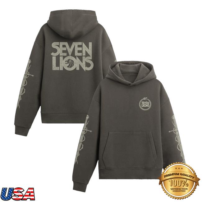 Seven Lions Store Merch Seven Lions - Sword Hoodie 5 Seven Lions Store Merch Seven Lions - Sword Hoodie