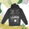 Sharptone Records Store Merch Loathe - Big Sun Zip-Up Hoodie