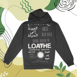 Sharptone Records Store Merch Loathe - Big Sun Zip-Up Hoodie
