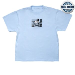 Shonen Jump Store Merch One Piece Chopper Story Shirt Light Blue