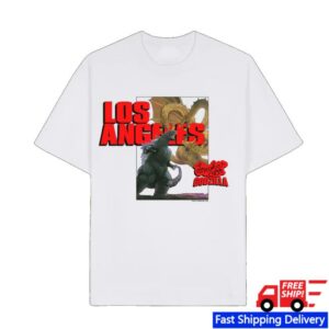 Sneaker Con Drops Store Merch La Godzilla V. King Ghidorah Shirt White