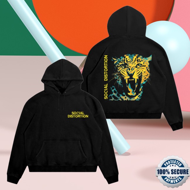Social Distortion Store Merch Born To Kill Cover Pullover Hoodie