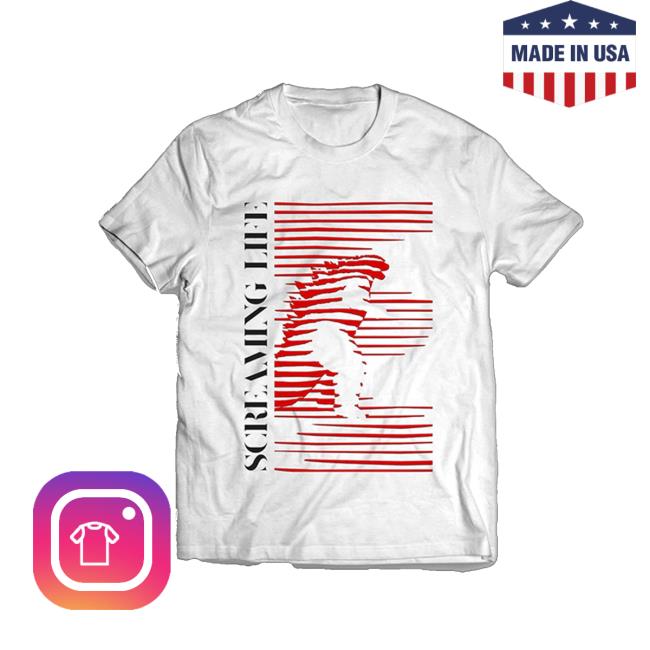 Soundgarden Store Merch Screaming Life Shirt White 4 Soundgarden Store Merch Screaming Life Shirt White