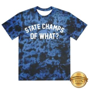 State Champs Merch Shop Of Whattee Blue Crystal Dye