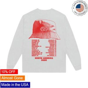 Sticky Fingers Store Merch White Bucket Long Sleeve