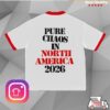 Sticky Fingers Store Merch White N' Red Ringer Shirt