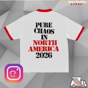 Sticky Fingers Store Merch White N' Red Ringer Shirt