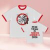Sticky Fingers Store Merch White N' Red Ringer Shirt
