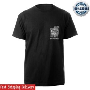 Sublime Store Merch Ensenada Crest T-Shirt Black