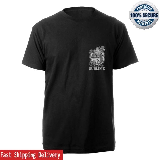 Sublime Store Merch Ensenada Crest T-Shirt Black