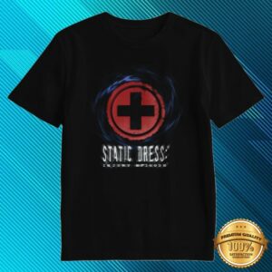 Sumerian Records Merch Store Static Dress Injury Episode Black Tee