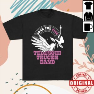 Tedeschi Trucks Band Merch Store Rock The Pink T-Shirt