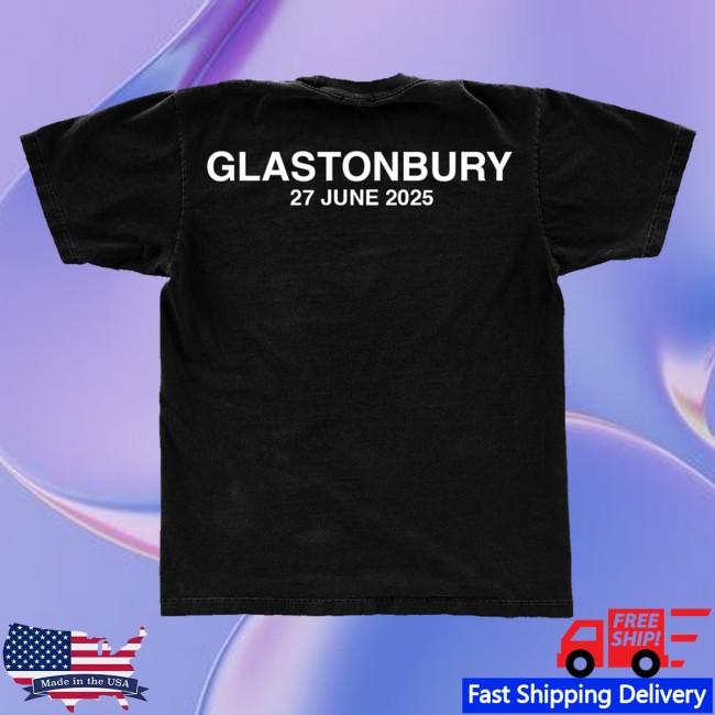 The 1975 Merch Store Og Logo Glastonbury T-Shirt 4 The 1975 Merch Store Og Logo Glastonbury T-Shirt