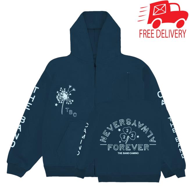 The Band Camino Shop Merch Store Neveralways Zip Hoodies