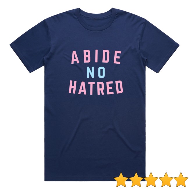 The Bitter Southerner Store Merch Abide No Hatred T-Shirt Pride Edition