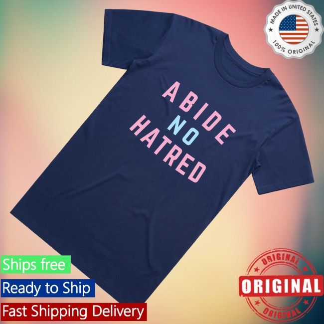 The Bitter Southerner Store Merch Abide No Hatred T-Shirt Pride Edition