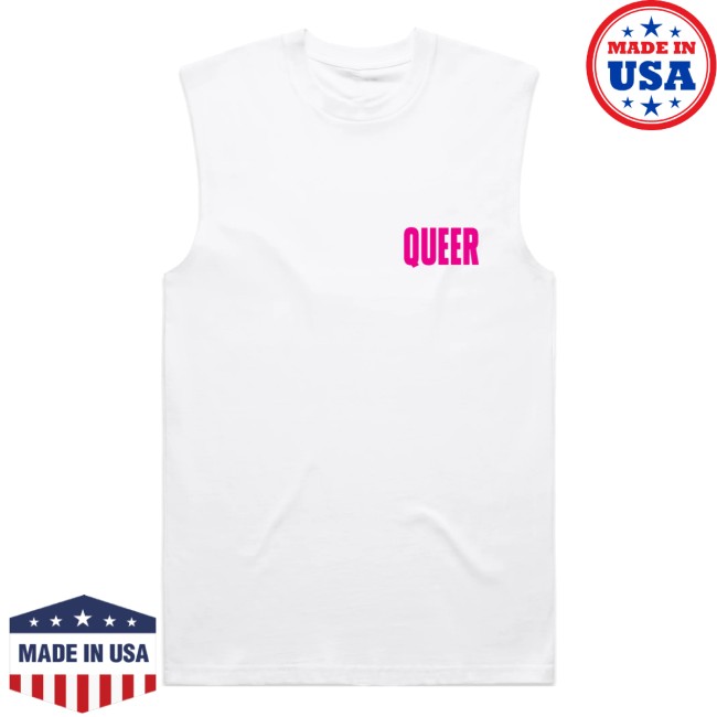 The Bitter Southerner Store Merch Queer Tank White