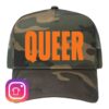 The Bitter Southerner Store Merch Queer Trucker Hat Camo