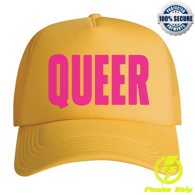 The Bitter Southerner Store Merch Queer Trucker Hat Yellow