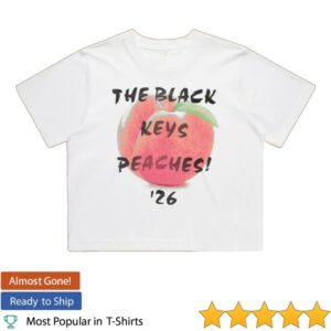 The Black Keys Store Merch Peachnik Crop Top