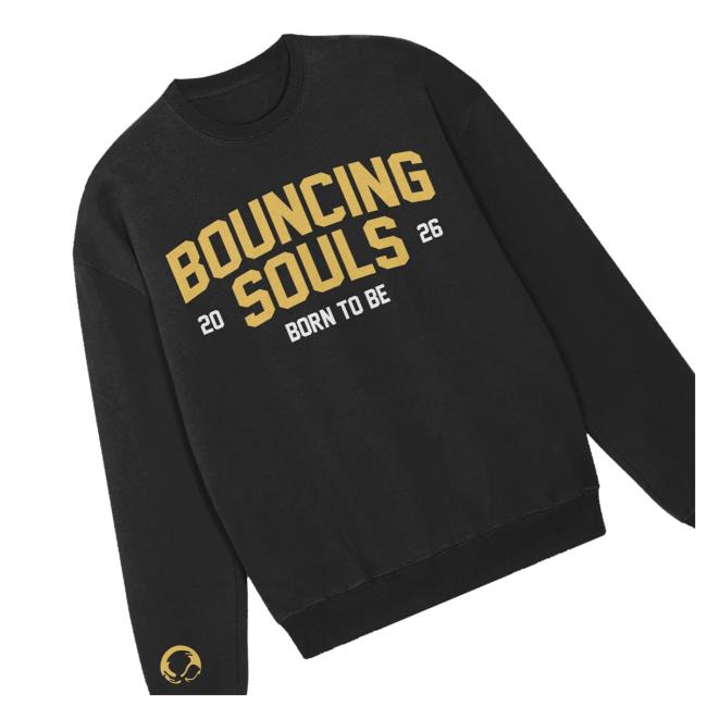 The Bouncing Souls Merch Shop Born To Be 2026 Crew Shirt