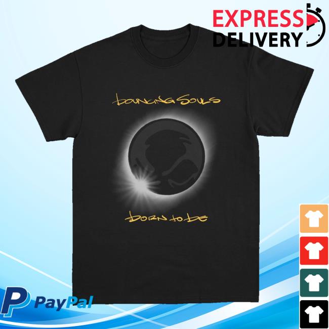 The Bouncing Souls Store Merch Born To Be - Album Cover Shirt