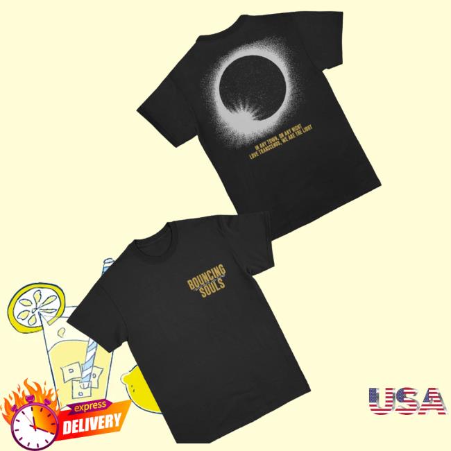 The Bouncing Souls Store Merch Born To Be - We Are The Light Shirt