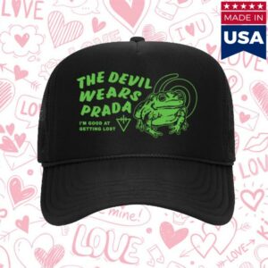 The Devil Wears Prada Store Merch Frog Trucker Hat