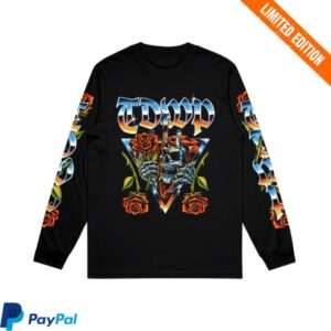 The Devil Wears Prada Store Merch Rose Chrome Long Sleeve