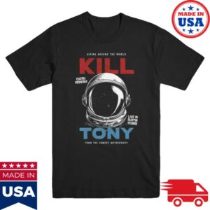 The Kill Tony Store Merch Airing Around The World T-Shirt
