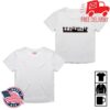 The Last Dinner Party Merch Store Silhouette Print White Baby T-Shirt
