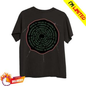 The Last Dinner Party Store Merch Black Tour Shirt