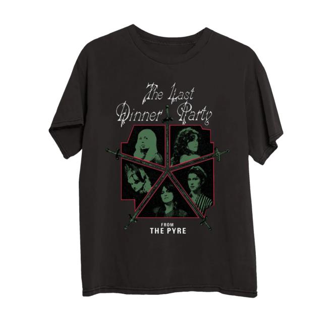 The Last Dinner Party Store Merch Black Tour Shirt 4 The Last Dinner Party Store Merch Black Tour Shirt