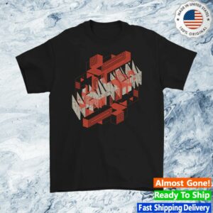 The Mars Volta Store Merch Blocks Logo Black Shirt