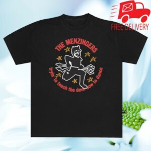 The Menzingers Merch Store Devil Tee Black