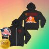 The Menzingers Store Merch Angel Tiger Zip Hoodie