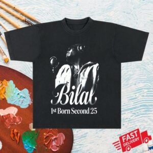 The Official Bilal Store Merch Bilal 1St Born Second 25 T-Shirt