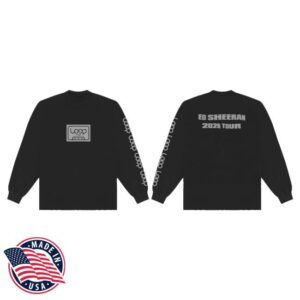 The Warner Music Merch Shop Store Loop Tour Black Longsleeve