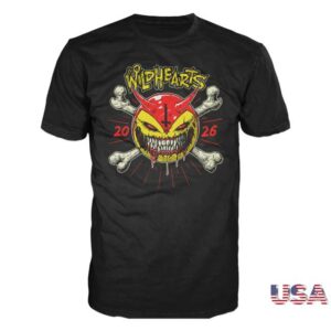 The Wildhearts Merch Shop Store Smiley Bones 2026 T-Shirt