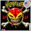 The Wildhearts Merch Shop Store Smiley Bones 2026 T-Shirt