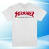 Thrasher Magazine Merch Store Godzilla T-Shirt White