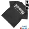 Thrasher Magazine Merch Store Mag Logo Vintage Shirt Black
