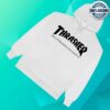 Thrasher Magazine Merch Store Skate Mag Hoodie White Black