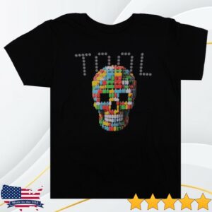 Tool Merch Store Brick Skull T-Shirt